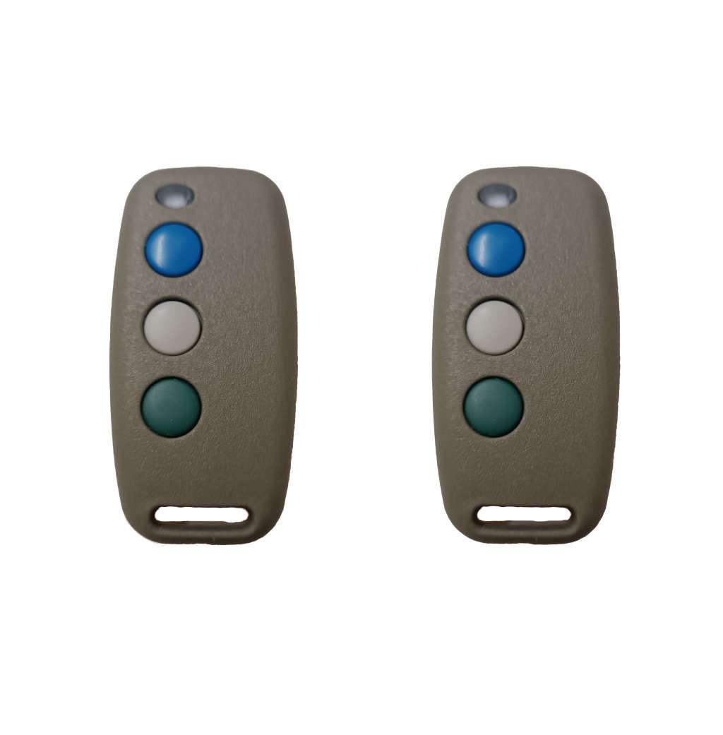 Centurion gate motor Compatible Remote 3 button (Nova compatable) (2 x remotes)