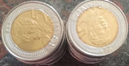 20 x 2000 SMILEYS MANDELA R5 COIN
