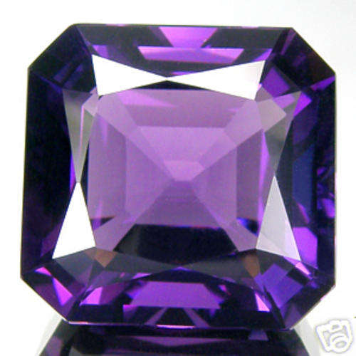 34.60ct OCTAGON CUT PURPLE AMETHYST