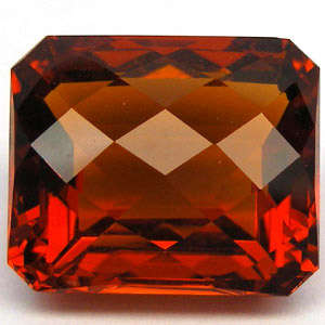 35.66ct IMPERIAL ORANGE CITRINE