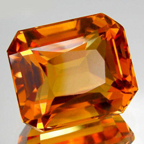 17.75ct OCTAGON CUT MADEIRA CITRINE