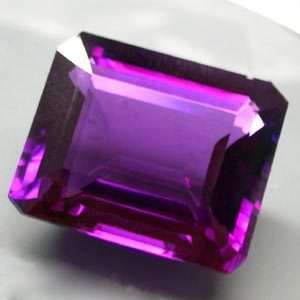 MASSIVE!! CERTIFIED!! 99.50ct OCTAGON CUT PURPLE AMETHYST