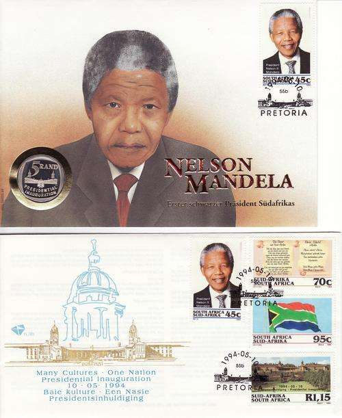 ### Mandela Inauguration FDC set ###