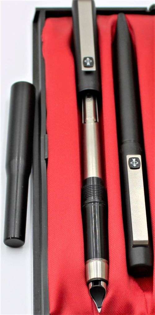 Parker - Series 25 - 2x Ball & Fountain Pen Sets - Boxed - 1975-1994