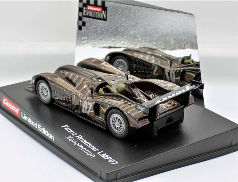CARRERA Evolution - Limited Edition Panoz Roadster LMP07 Xenomotion Slot Car - Unused