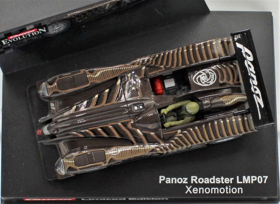 CARRERA Evolution - Limited Edition Panoz Roadster LMP07 Xenomotion Slot Car - Unused