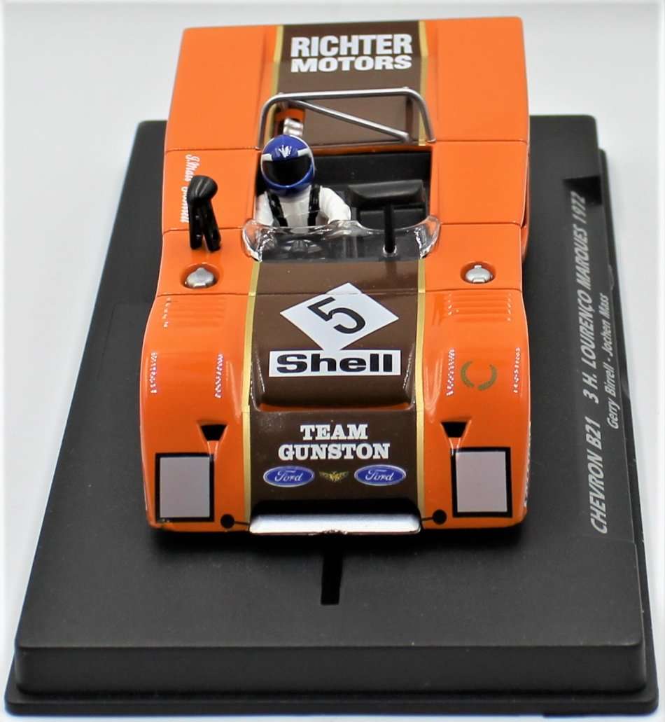 Fly - Chevron B21 1972 3Hr Lourenco Marques & 1972 Team Gunston 3Hr Cape Town Slot Cars - Unused