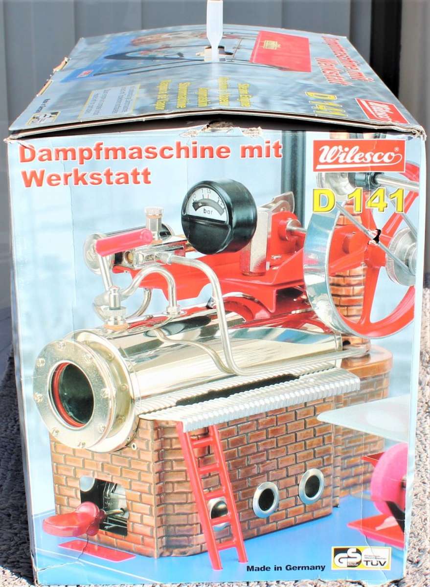 Wilesco D141 Live Steam Engine Workshop - NEW BOXED!