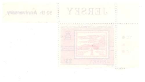 1990 - Royal Mail Booklet with 10x 20p MNH Greeting Stamps plus 1993 Jersey 23p Control Block Stamp