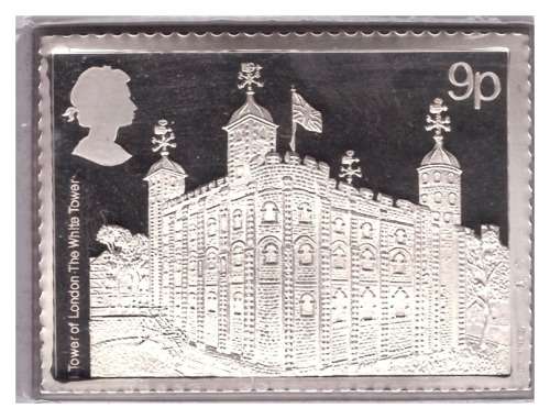 1978 Danbury Mint - Tower of London 900th Anniversary Limited Edition - 73g Solid Sterling Silver