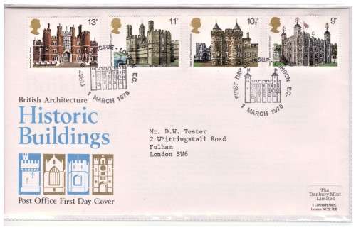 1978 Danbury Mint - Tower of London 900th Anniversary Limited Edition - 73g Solid Sterling Silver