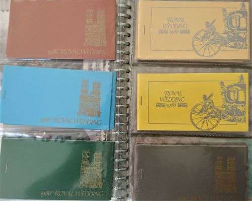 1986 - 2 Royal Events Albums - Wedding of Prince Andrew and Sarah Ferguson - 167 Items!