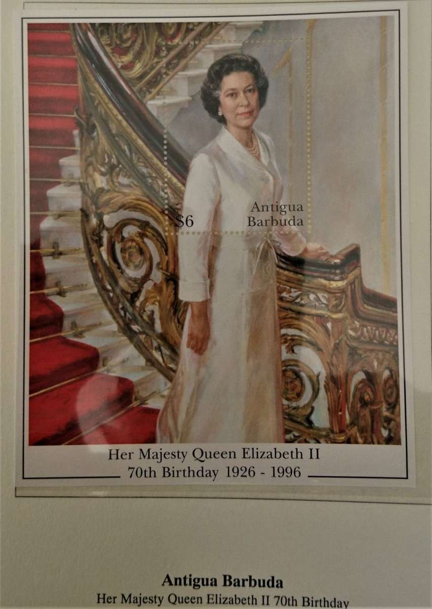 1996 - Queen Elizabeth II 70th Birthday Omnibus Album - Stamps, FDC's MS - Imperfs+ SPECIMEN