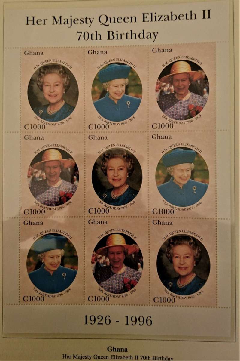 1996 - Queen Elizabeth II 70th Birthday Omnibus Album - Stamps, FDC's MS - Imperfs+ SPECIMEN