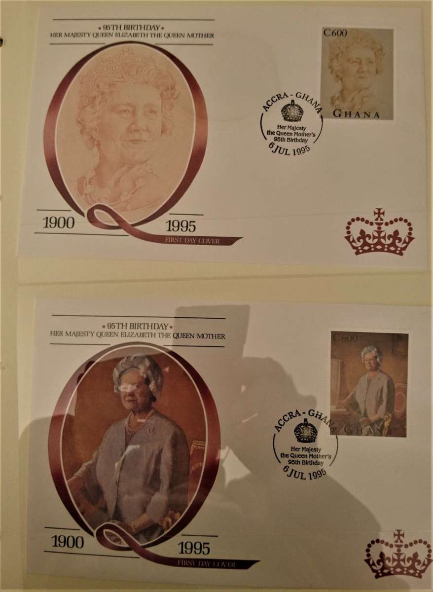 Album - Queen Elizabeth II's 95th Birthday - Incl. 6 Coin Covers & Silver Coin Proof Certificate