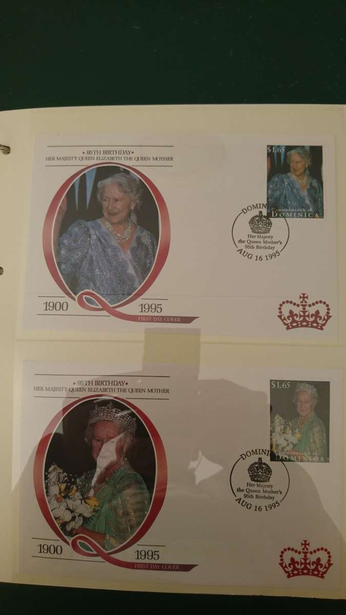Album - Queen Elizabeth II's 95th Birthday - Incl. 6 Coin Covers & Silver Coin Proof Certificate