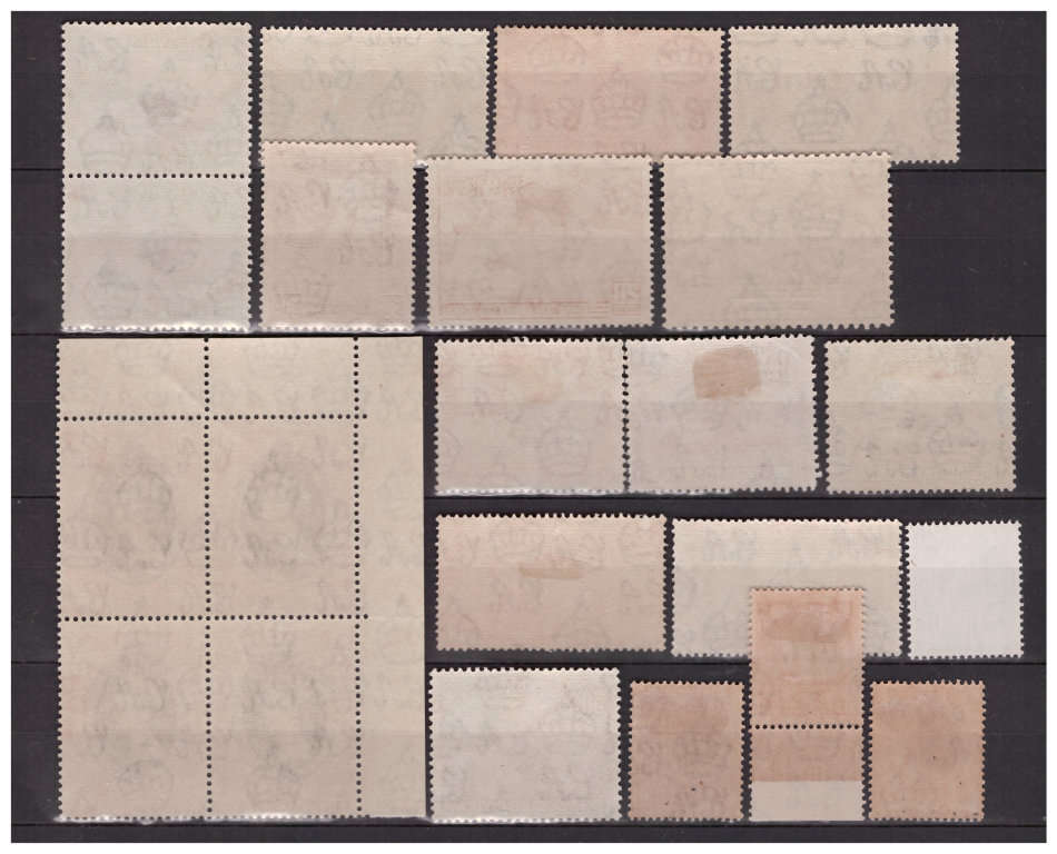 KUT - Kenya, Uganda & Tanganyika 1935-53 Selection Mint & Used