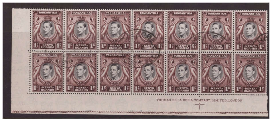 KUT - Kenya, Uganda & Tanganyika 1935-53 Selection Mint & Used