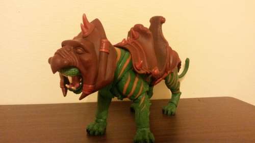 MOTUC Battle Cat (opened - complete with all accessories)