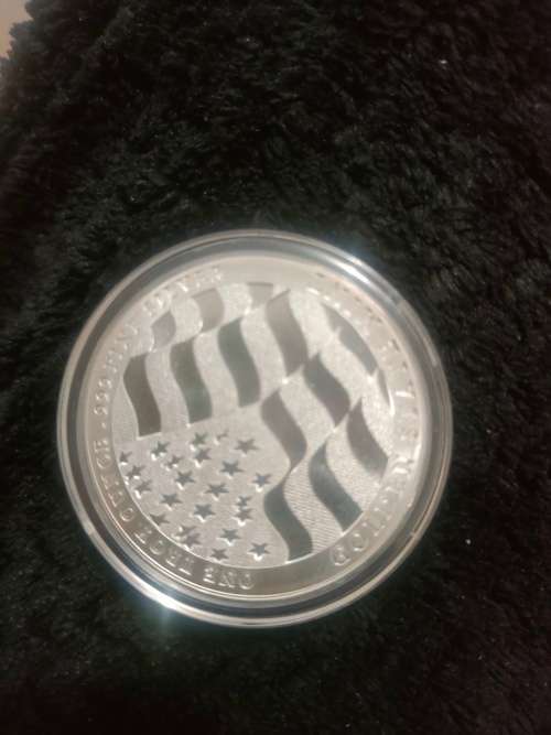 American 1 0Z .999 pure silver.