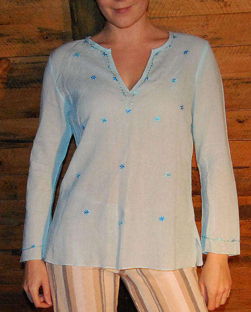 100% cotton light and comfortable summer top Size M