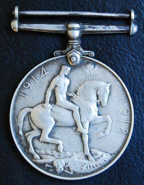 1914 - 1918 WW1 Medallion - Awarded to Capt A.H Smith - NO RIBBON