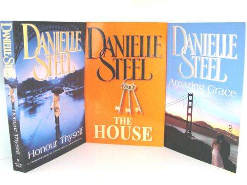 Danielle Steel - The House, Amazing Grace, Honour Thyself (3 pack) ** BIDS START @ R1 **