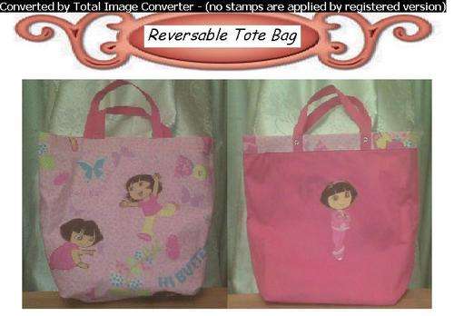 Dora the Explorer Reversable Tote Bag. Get a FREE gift!!