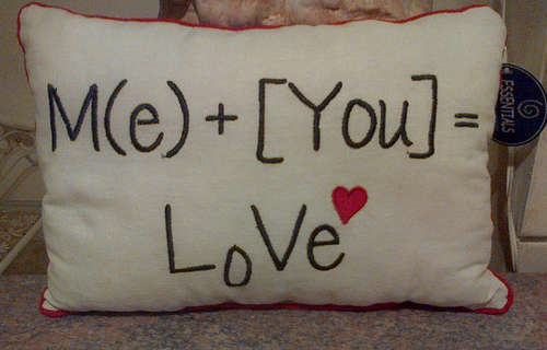 Cute "LOVE" Message Pillow, Get a suprize gift!