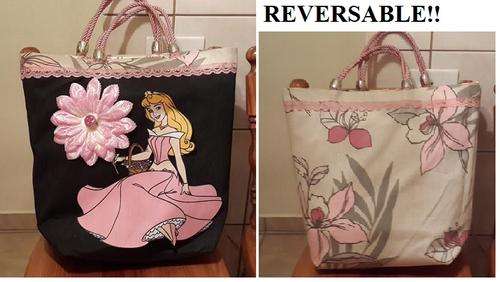 Stunning Cartoon Tote Bag "Princess" Comes with Freebies!!