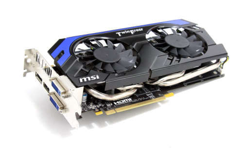 MSI 660 Ti 2GB TwinFrozr GPU Graphics Card