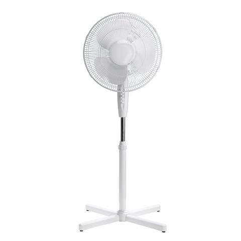 White 40cm Pedestal Fan