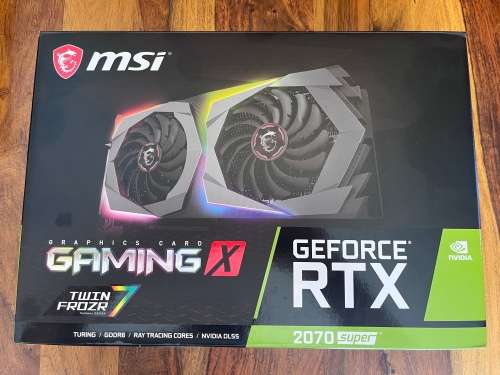 Computer Graphics Card NVIDIA RTX 2070 SUPER