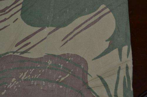 Rhodesian Short Sleeve Camo Shirt with Army breast badge and Sergeant stripe.