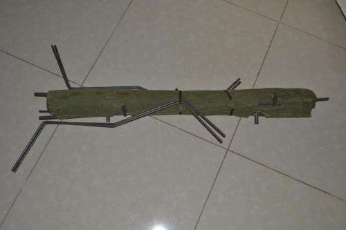 Rhodesian bush war Stretcher. Manufactured in South Africa.