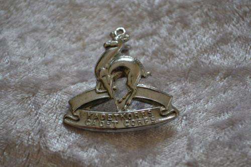 Cadet Corps Collar badge.