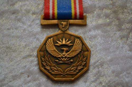 SAPS 10 Year Loyal Service Medal. Full size medal.