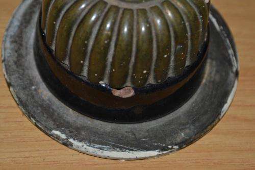 Old brass light switch.