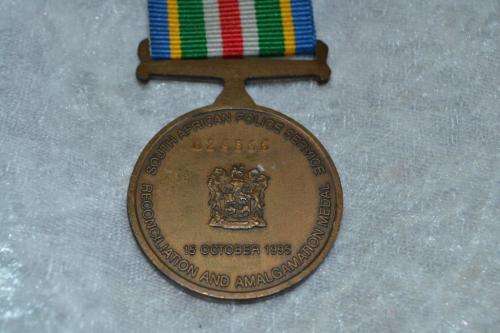 Full Size SAP Reconciliation and Amalgamation medal.