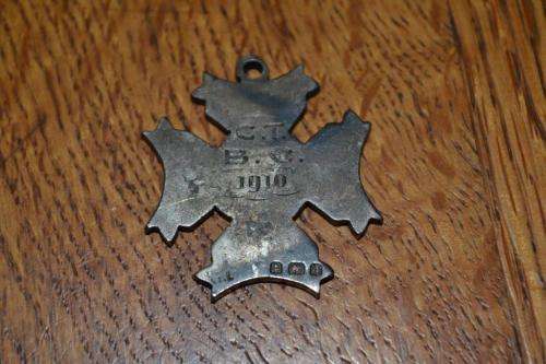 Silver and Gold Bowling Clubb Medal to J. Jefferys.