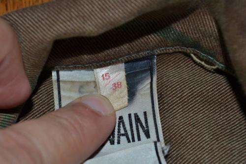 Rhodesian Long sleeve Camo Shirt. Trevain size 38. Thick material.