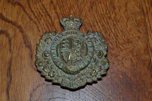 Victorian Pouch or Cross belt badge. Possibly Cape Artillery?