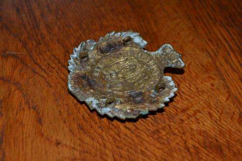 Victorian Pouch or Cross belt badge. Possibly Cape Artillery?