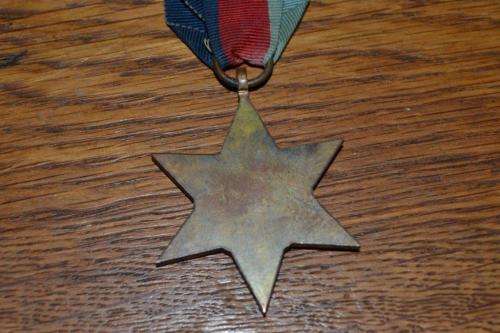 1939-45 Star WWII. Full size Un-named.