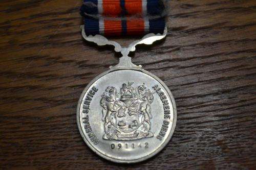 SADF General Service Medal. Full size.