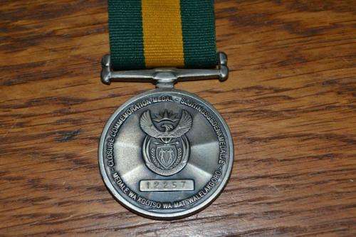 SADF Commando Closure Medal. Full size.