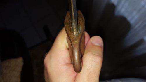 German KS98 Sawback Bayonet with Scabbard.