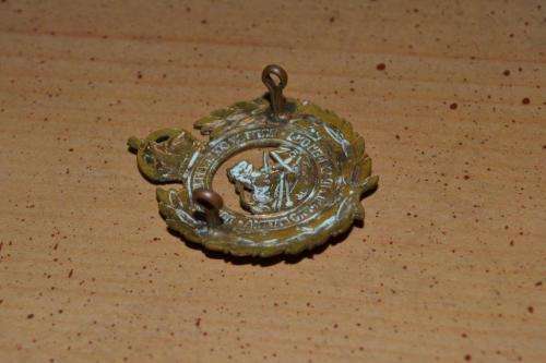 Rhodesian BSAP Voided Hat Badge.