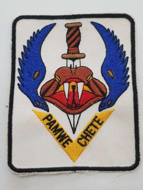 Special Forces Pamwe Chete Track suite badge. Selling as a copy.