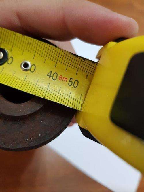 Old Projectile 55mm. No overseas bidders allowed on this item.